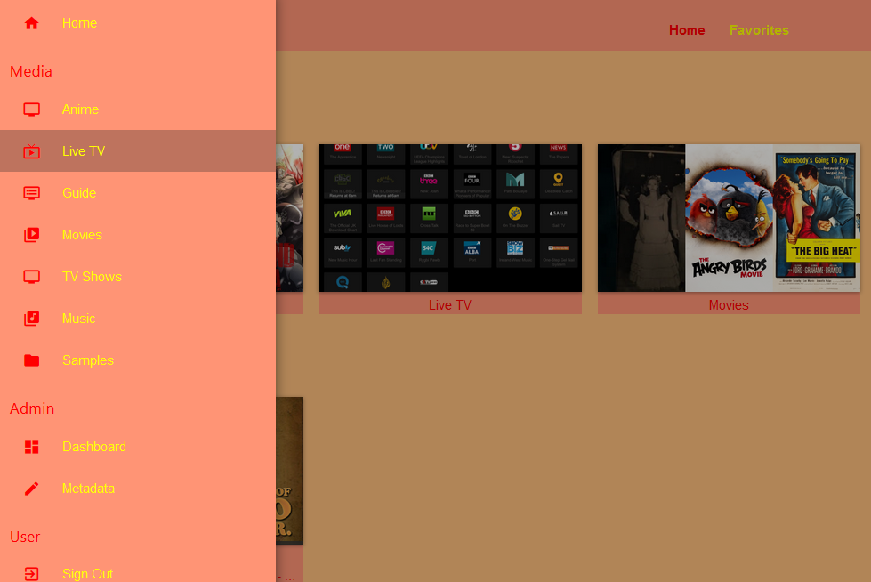 Screenshot of the "Hotdogs and Catsup" color theme